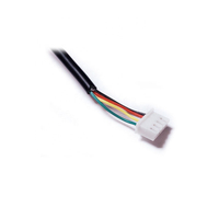 Cable USB Mini en Ángulo Recto a JST PH 2.0 XH de 4 Pines con Cubierta de PVC y Blindaje Trenzado para Uso en Cámaras y Computadoras