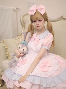 Robe de femme de chambre japonaise Lolita pour fille douce COS Anime Honey <span class=keywords><strong>Cafe</strong></span> Cute Uniform Set - Product Image 5