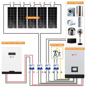 ระบบ<span class=keywords><strong>พลังงาน</strong></span><span class=keywords><strong>แสงอาทิตย์</strong></span>แบบพกพาสำหรับบ้าน 10kw 5kw 220v ครบชุด 30kw 10 kw ระบบ<span class=keywords><strong>พลังงาน</strong></span><span class=keywords><strong>แสงอาทิตย์</strong></span> 10 30 kw แบบไฮบริดสำหรับบ้าน - Product Image 1