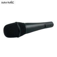 Microphone dynamique portatif filaire professionnel MY MIC S7 chant mike meilleur prix pour karaoké chant KTV performance en plein air