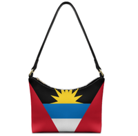 Sac à bandoulière imperméable avec drapeau d'Antigua, sac à main à poignée supérieure pour le travail, les voyages et les tenues quotidiennes
