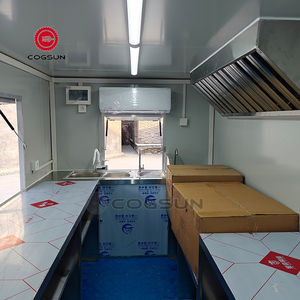Carrito de Comida Móvil para Desayuno, Quiosco Móvil, Remolque de Comida, Puesto de Venta Ambulante con Equipamiento Completo, Caravana de Aperitivos - Product Image 5