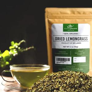 Hierba Limón Seca Orgánica de Primera Calidad, Calidad Sostenible, Color Verde Claro Amarillo Pálido - Product Image 1