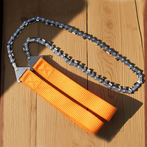 Outdoor Portable Pocket Hand Chain Saw <b>Model</b> 75968 33 Teeth Camping Survival Garden Logging Multi-Use Wire Tools 75968 Compact <b>D</b> - Product Image 1