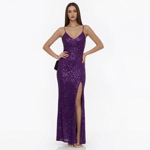 Nouvelle Robe Longue d'Été pour Femme, Sexy, Dos Nu, Col Halter, Sans Manches, Couleur Unie, Amincissante, pour Soirée et Fête - Product Image 4