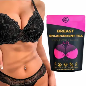 प्रभावी महिला सेक्सी स्तन उठाना और मजबूती स्तन वृद्धि स्तन बड़े स्तन चाय बैग