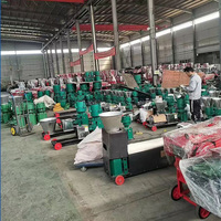 Machine à granulés pour volailles, porcs, chèvres, bovins, modèle 125, machine à fabriquer des aliments pour animaux, machine à granulés d'aliments pour animaux d'élevage
