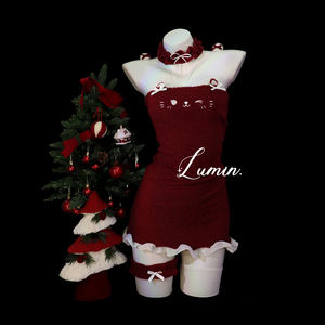 Lencería Sexy para Mujer, Uniforme Estilo <span class=keywords><strong>Cristiano</strong></span>, Pijama 100% Transpirable y Cómodo, que Realza la Figura - Product Image 2