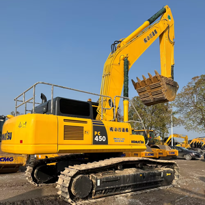 Excavadora Komatsu PC450 de 45 toneladas usada, proyecto emblemático de infraestructura a gran escala, área completa, alta eficiencia, Servicio Pesado PC360 PC400 - Product Image 1