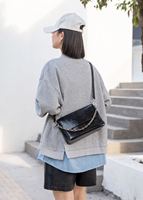 Sacs à bandoulière simples en cuir véritable de haute qualité pour femmes, sacs à main de luxe élégants avec chaîne, vente en gros