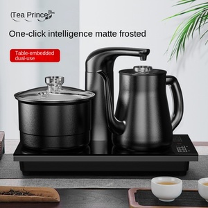 110V 220V <b>Glass</b> Electric Kettle <b>Tea</b> <b>Pot</b> Set Automatic Pump 1.2L Capacity Digital Control 1200W Safety Auto-off Function 5 Year - Product Image 5