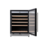 Fabricant Sunnai Armoire de cave à vin à compresseur intégré de 51 bouteilles