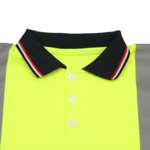 Maglietta di Sicurezza Riflettente Arancione Fluorescente Alta Visibilità ANSI Classe 3, Manica Lunga, Nastro da 2 Pollici, per Costruzioni e Autostrade, Logo Personalizzato OEM - Product Image 5