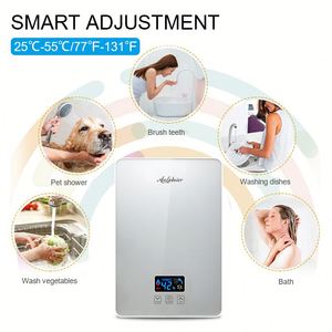 High <b>Efficiency</b> 220V/240V Tankless Electric Water <b>Heater</b> <b>Energy</b> Saving for Household Bathing Manufacture's English Plastic - Product Image 3