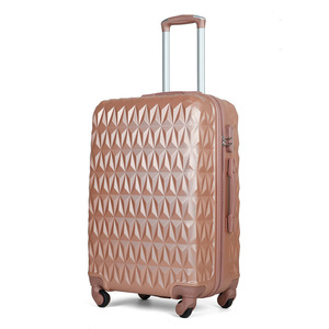 Buona scelta per tutte le età trolley da viaggio con guscio rigido valigia in gomma impermeabile resistente ABS + PC - Product Image 6