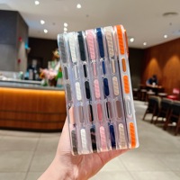Casing Ponsel Magnetik Bergelombang untuk iPhone 17 Pro, Aksesoris Logam Gradasi Tekstur Bergelombang untuk iPhone 18 Pro, Casing Anti Jatuh
