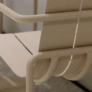 Muebles modernos de <span class=keywords><strong>aluminio</strong></span> para jardín, silla de comedor para exteriores, sillón de café informal, de nuevo diseño - Product Image 4