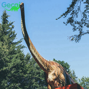 Gecai Simulation réaliste de grands dinosaures animatroniques en mouvement Modèle réaliste de Mamenchisaurus pour <span class=keywords><strong>Dino</strong></span> Park - Product Image 6