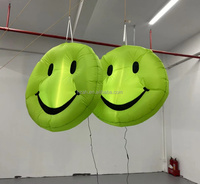 Ballon publicitaire gonflable personnalisé, visage souriant, gonflable pour décoration suspendue