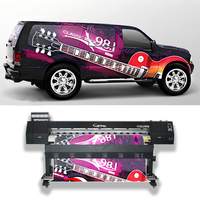 Impresora solvente ecológica 1,6 M 5 pies XP600 I3200 Plotter solvente ecológico de gran formato para máquina de impresión de pancartas adhesivas Impresora digital