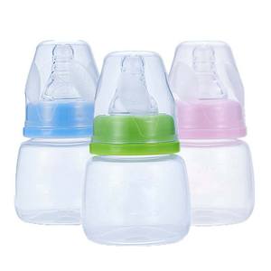 Biberons avec couvercle pour bébé, <span class=keywords><strong>Mini</strong></span> bouteille pour allaitement pour nouveau-né 60ml, lait, sein, mamelon en silicone, prix d'usine - Product Image 1