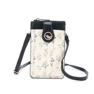 Sac à téléphone mini en cuir véritable pour femme, vente en gros Chine 2022, avec chaînes décoratives en PU écologique, petit support simple pour iPhone 13 - Product Image 2