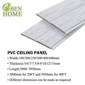 Techo de <span class=keywords><strong>PVC</strong></span> de panel de revestimiento de buen <span class=keywords><strong>precio</strong></span> brillante para industrial - Product Image 4