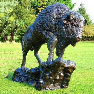 Sculpture en bandana en bronze, ornements de jardin, moderne, tendance, grande taille - Product Image 6