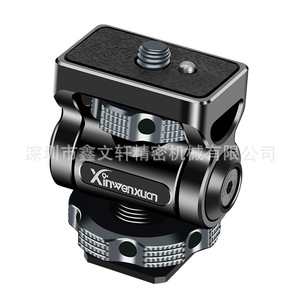 Xinwenxuan <b>Camera</b> Mount Cold Shoe Adapter Aluminum Alloy Quick Release For Monitor Light <b>Mic</b> Accessory - Product Image 1