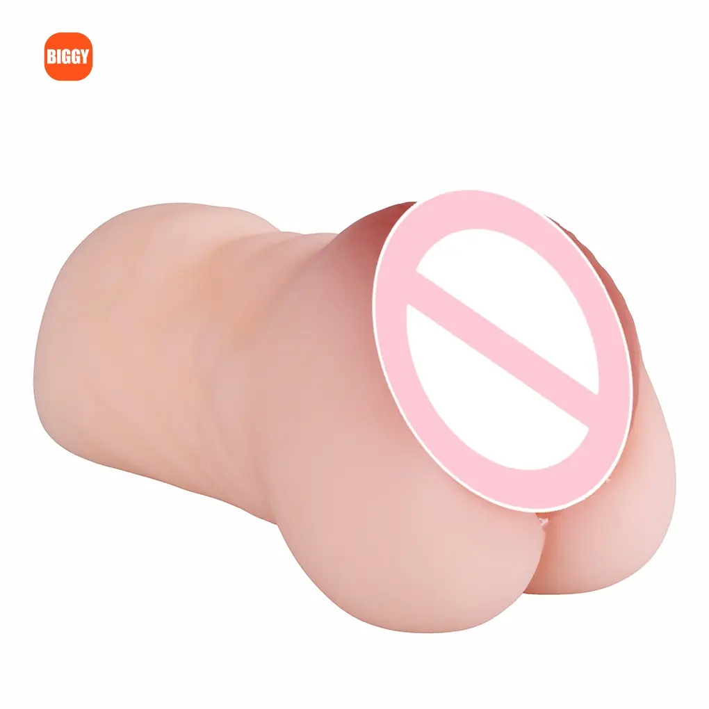 Male masturbator vagina toy Masturbation Cup Tpe Aso Nozomi Masturbator TPE for Vagina double channels Sex Toy for Man