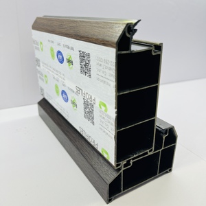 Giá danh sách nhựa Châu Âu Mỹ phong cách <span class=keywords><strong>PVC</strong></span> hồ sơ màn trập <span class=keywords><strong>PVC</strong></span> cửa sổ hồ sơ - Product Image 4