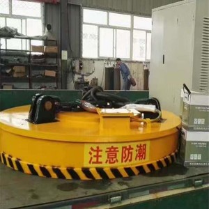 Grúa Puente y Grúa Pórtico con Electroimán para Chatarra de Hierro, Piezas de Maquinaria de Construcción con Imán de Alta Capacidad de Elevación - Product Image 3