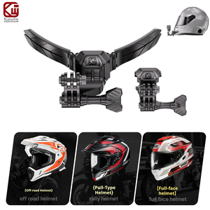 Soporte Universal para Cámara de Mentonera de Motocicleta Kewig, de Liberación Rápida, con Adhesivo Curvo 3M Resistente, para Cámaras de Acción <span class=keywords><strong>GoPro</strong></span> - Product Image 1