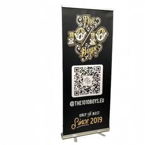Promotional Custom Design Advertising Stand <strong>up</strong> Banner Retractable <strong>Roll</strong> <strong>up</strong> Banner With Your Brand Logo - Product Image 5