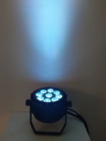 Par 56 LED DMX Slim Par Light Stage RGB Wash Light DMX Flat Par 9 Leds Wedding Light