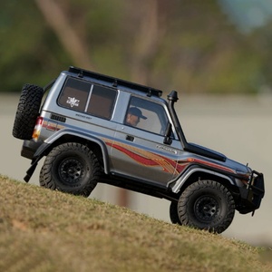 Coche de Control Remoto Eléctrico RC, Modelo Rock Crawler 1/10 RGT SJY-EX86020 LC71 INTRUDER 4WD 2.4G, Cable USB, Alcance de 200M, Pilas AA - Product Image 4