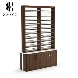 Manufacturer Custom Modern Wood Powder Stand <b>Nail</b> Polish Wall Mounted Display Cabinet Rack for <b>Nail</b> Table - Product Image 4