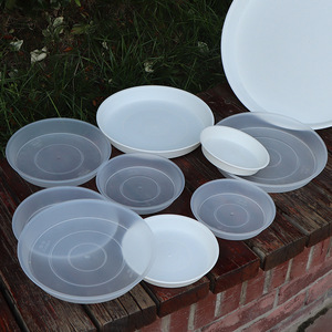 Plant Saucer Pot Tray, Flower <b>Planter</b> Saucers and Drip Tray for Indoors Outdoors, Heavy Sturdy Plate Water Catcher - Product Image 3