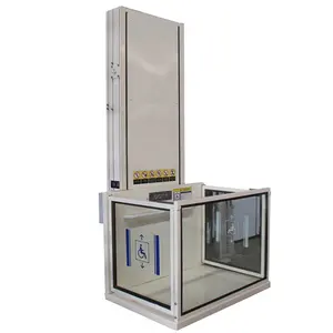250kgs 1-10m Outdoor Home Passenger Lift Small Panoramic Elevator