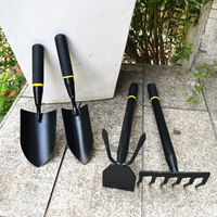 Pelle, houe et râteau manuels en acier au manganèse, mini pelle à fleurs, outils de jardinage extérieur, modèle PS273 pour la plage et les légumes sauvages