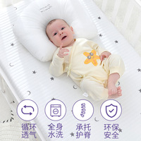 Matelas pour bébé personnalisé 4D en fibre d'air Protection de la colonne vertébrale Matelas haut de gamme Noyau intérieur Matelas lavable confort