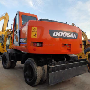 Excavadora de ruedas a bajo precio, DOOSAN usado, disponible, DH130, DH130, DH140, DH, 220LC-7, excavadora de segunda mano, 2 ruedas, 1, 2, 2, 1, 2, 1, 2 - Product Image 5