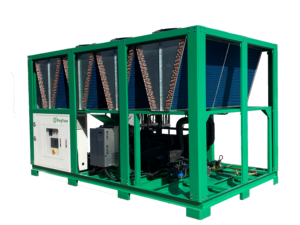 Plastik enjeksiyon kalıplama için suudi arabistan için enerji tasarrufu 100 HP invertör hava soğutmalı vida soğutucu özel tasarım - Product Image 6