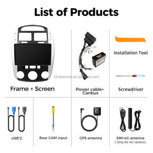 Android 13 Auto Car <b>Radio</b> 1280*720 IPS Car-play 8 Core 4G LTE Car Navigator for KIA CERATO 2004-200B - Product Image 5