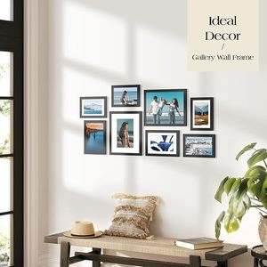 Thân thiện với môi 8x10 Đen UV in khung ảnh bằng gỗ MDF Vải khung hình cho tường bộ sưu tập hoặc tabletopwooden khung ảnh - Product Image 6