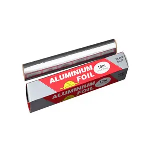 Vente directe de rouleaux de papier d'aluminium de qualité alimentaire dans les usines chinoises, rouleaux de papier d'aluminium de service alimentaire