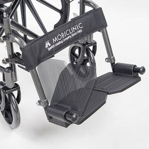 Top Vente Espagnol Premium Qualité 40Cm Largeur Du Siège En Aluminium Noir Pliable Fauteuil Roulant pour L'exportation - Product Image 5