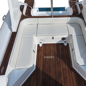 Nouveau design 2026, prix usine, bateau semi-rigide gonflable <span class=keywords><strong>de</strong></span> pêche à coque en fibre <span class=keywords><strong>de</strong></span> verre <span class=keywords><strong>de</strong></span> 28 pieds avec fond en V profond - Product Image 5