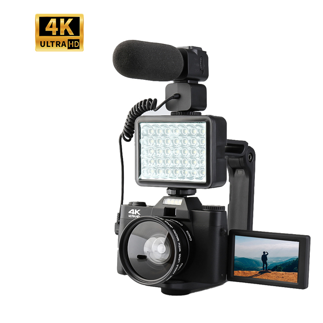 Dslr Digital Camera 64 Mp 4K 3Inch Ips Scern Digital Camera 1 Piece Price of Dslr Camera Dslr