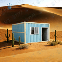 FLKT Maisons pliantes modulaires préfabriquées à prix abordable, résistantes au vent, prêtes à être expédiées, avec structure en acier